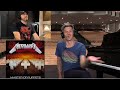 Metallica  battery pianist continues his exploration of heavy metal