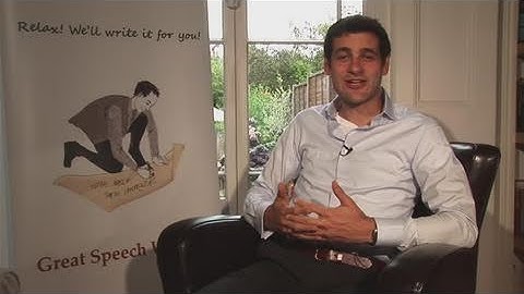 How To Prepare An Acceptance Speech