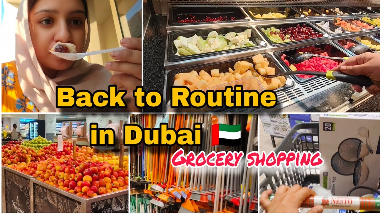 Back To Dubai Routine As A Full Time Mom 🇦🇪🥀