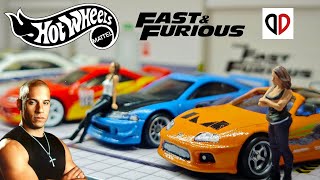 Iconic Fast & Furious Cars Re-Made As Hot Wheels!