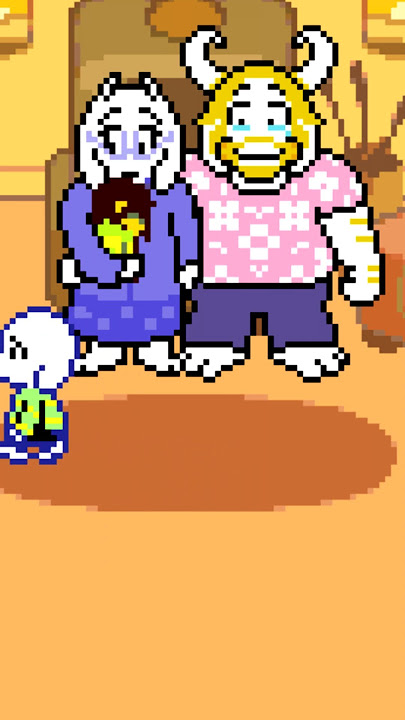 Asriel doesn't like the new baby. A Deltarune Fan Animation.
