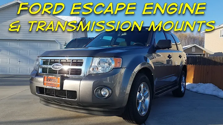 The 89G - Ford Escape How To Replace All Four Engine & Transmission Mounts 2005 - 2012