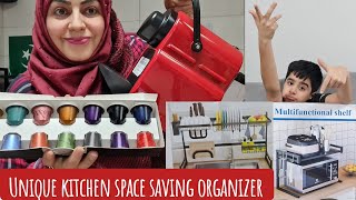 Amazing Space Saving Kitchen Organizer | Household Items | Coffee Machine |  Shelves & Racks