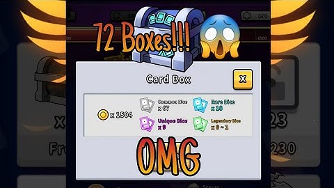 Opening 70+ card boxes in Random Dice!!!