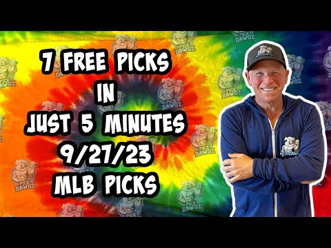 MLB Best Bets for Today Picks & Predictions Wednesday 9/27/23 | 7 Picks in 5 Minutes