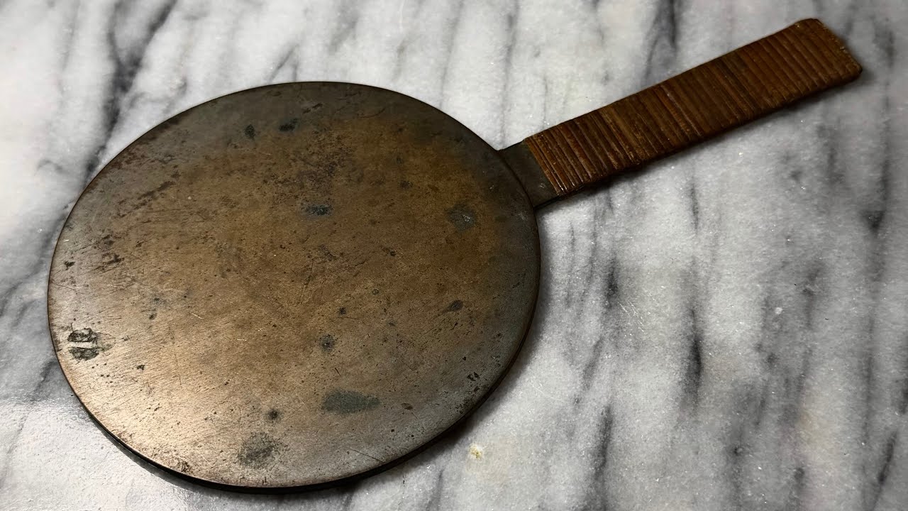 300年以上前の銅鏡を鏡面仕上げにしてみた｜Polishing a 300-Year-Old
