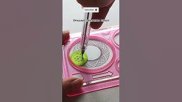 Satisfying drawing video #subscribe #spirograph #art #spirographdrawing #asmr #viralvideo