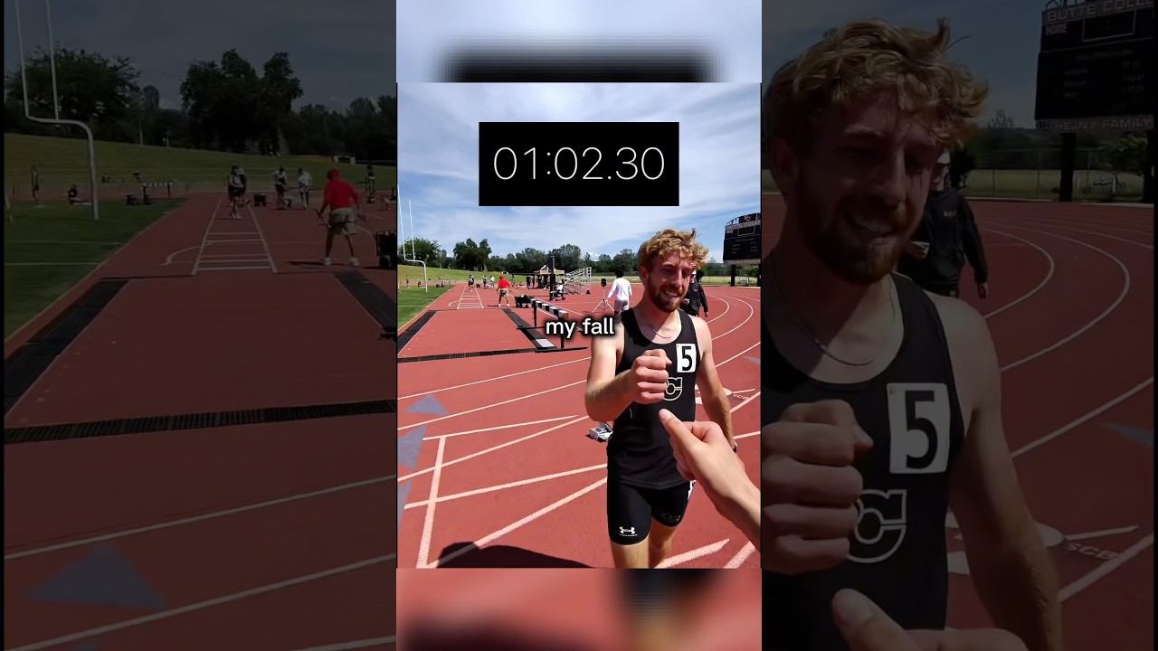 POV 400m Hurdles (I Fell 😬)