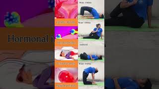 Yoga for PCOS/PCOD/Hormonal imbalance/irregular periods 🧘‍♀️  #YogaForPCOS #WomenHealth #
