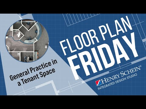 Floor Plan Friday: General Practice in a Tenant Space