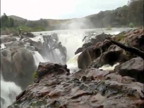 Epupa Falls Namibia gennaio 2012 شلالات ابوبا نامبيا