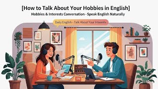 Talking About Hobbies And Interests In English / Conversation Practice / Speak English Fluently