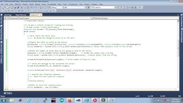 Visual Studio C# sharing data with LabView Over TCP Test3