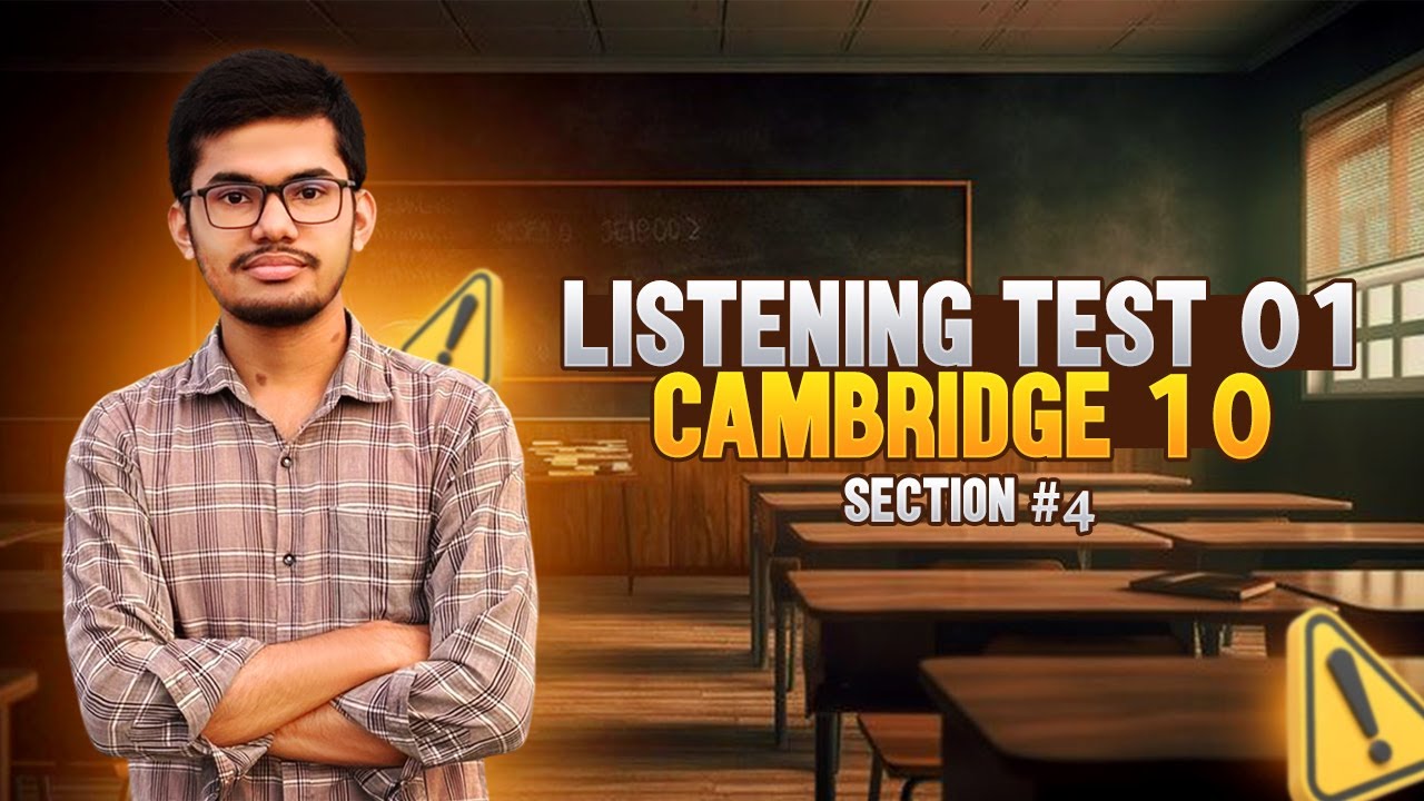 Cambridge 10 Listening Test 1 Section 4 | Open Routes | #ielts # ...
