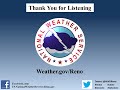 National Weather Service Reno - Dec. 21, 2012 - Updated Winter Storm Briefing for Holiday Travel