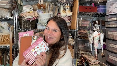 Welcome to my studio! If you love paper and fabric like I do, I