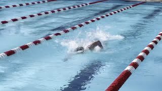 Video: More footage of St. Helena and Calistoga swimmers at a home meet against Fort Bragg and