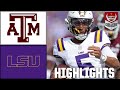 Texas am aggies vs lsu tigers  full game highlights