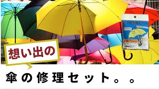 一生使いたい想い出傘の修理に！ダイソー『傘の修理セット』｜100均ダイソー【たくさんチャンネル】