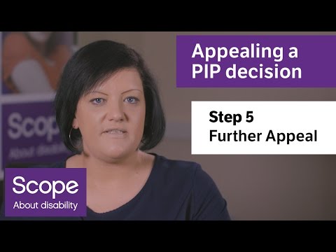 How to Appeal a PIP Decision: Step Five - Further Appeal