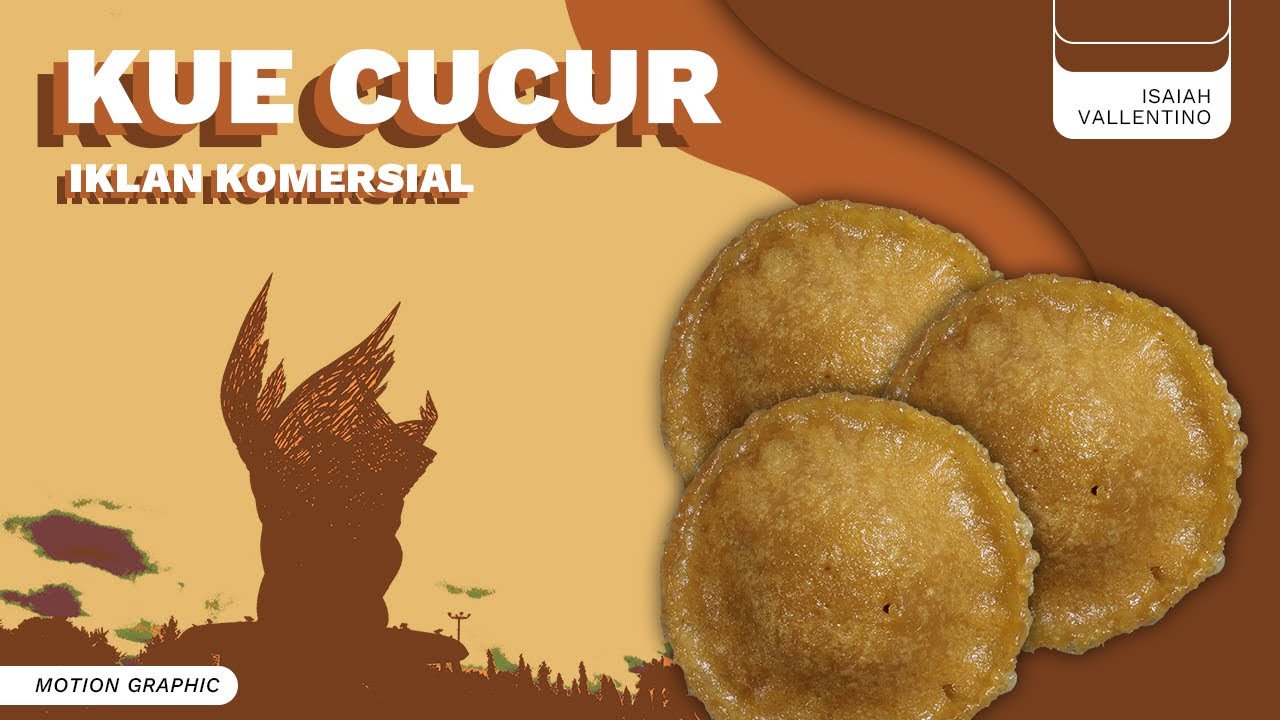 Kue Cucur | Iklan Komersial (Motion Graphic)