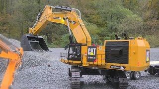 Caterpillar 6015B vorbereitung zur Arbeit! 70kg Bagger in Action