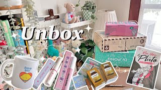 Unbox📦 | บิวตี้ไอเท็ม,หนังสือ,Keyboard 📦📚🍭ツ | Yellowlalamon.f