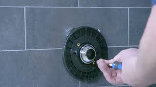 Watch the product video for GrohSafe 3.0 Shower Valves | Round Trim Installation Using An Extension Kit | Installation Video