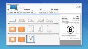 Envelopscheiding voor postkamers: PaperStream Capture Pro