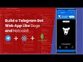 Built a Telegram Mini app by react js | #EP14 | Siam Shekh