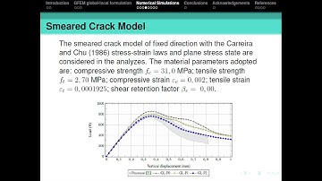 Nonlinear analysis of three-point bending beams via global-local Generalized Finite Element Method
