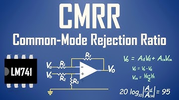 Op-Amp Common-Mode Rejection Ratio Explained Simply (CMRR Tutorial)