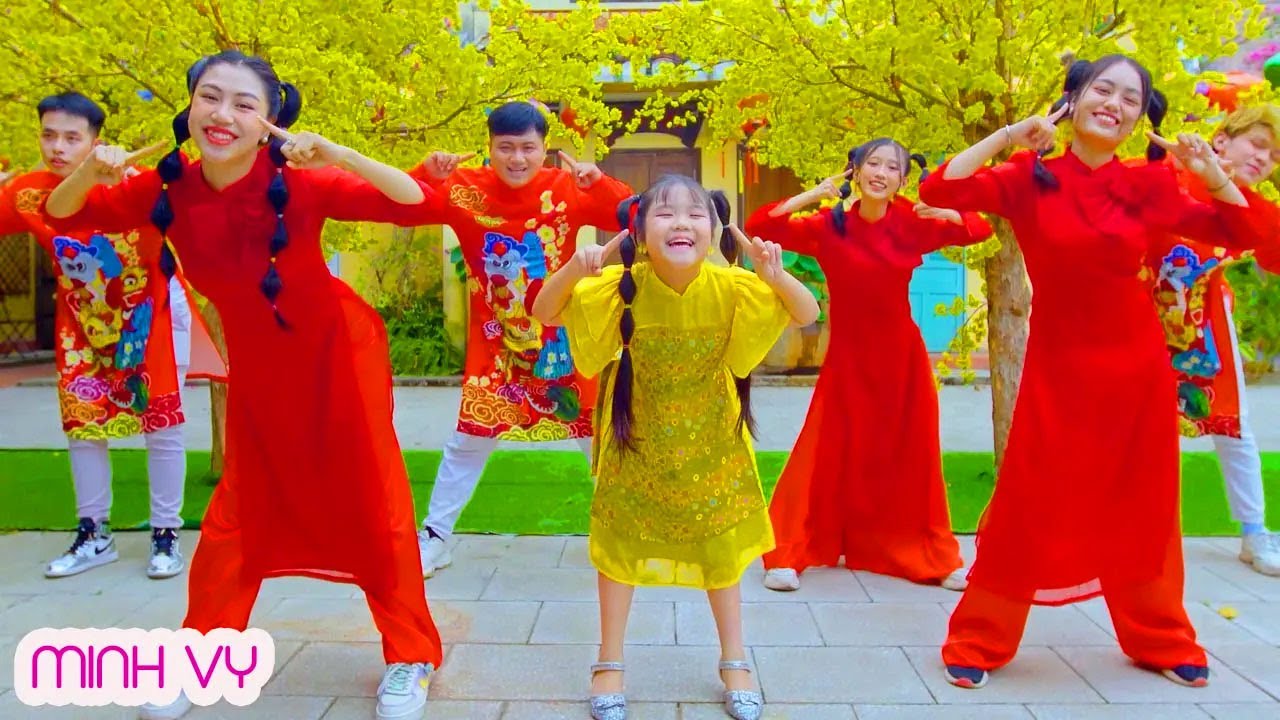Tết Hoan Hỷ, Chuyện Cũ Bỏ Qua - Nhạc Thiếu Nhi Chúc Tết Sôi Động Hay Nhất Bé Minh Vy