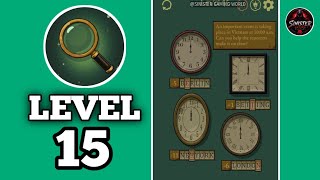 Lost Memory Forest Puzzle Level 15 Walkthrough Solution