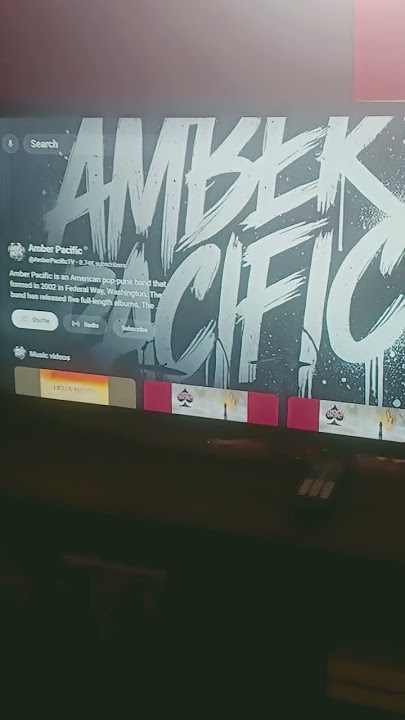 Amber Pacific-American Pop PUNK Band