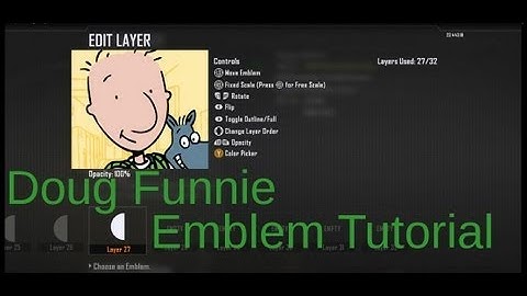 Black Ops 2 - Doug Funny - Emblem Tutorial