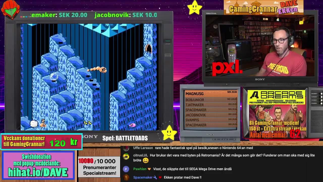 GamingGrannar Livestream 20:00-21:00! Vi spelar tillsammans!