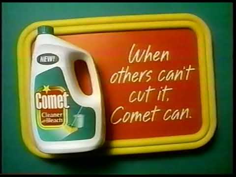 Comet cleaner commercial (1994) - YouTube