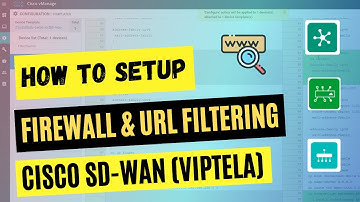 How to Setup Firewall & URL Filtering in Cisco SD-WAN -Viptela