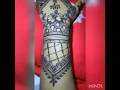 semi bridal art #henna #art #mehendi #design