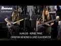 Alkaloid  kernel panic ibanez guitar and bass play playthrough
