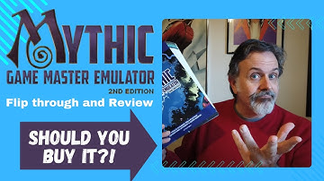 Mythic Game Master Emulator 2nd Edition.  Should You Buy It?
