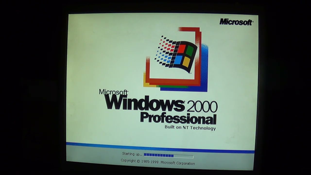 Logging off the SYSTEM user on Windows 2000 and XP (Old Video