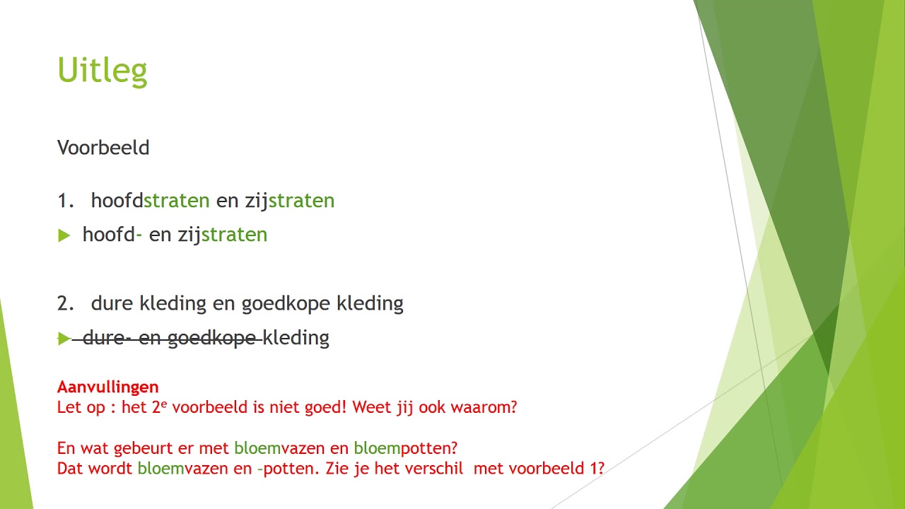 Wat Is Aan Rondje Of Streepje