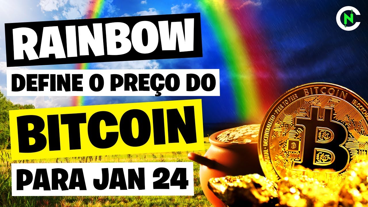 🚨 REVELAÇÃO! GRÁFICO RAINBOW DEFINE O PREÇO DO BITCOIN PARA JANEIRO DE  2024! Crypto News - YouTube