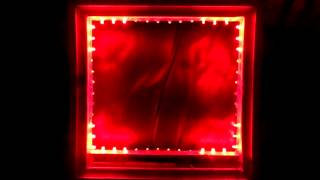 Infinity mirror flashing core buildup