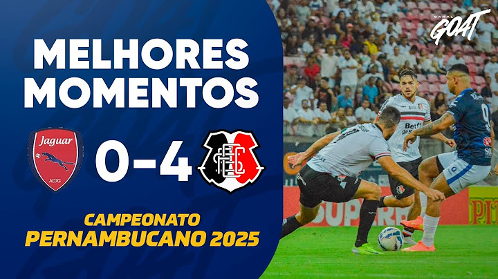 SANTA CRUZ ATROPELA O JAGUAR, GOLEIA E DISPARA NA LIDERANÇA DO PERNAMBUCANO! | MELHORES MOMENTOS!