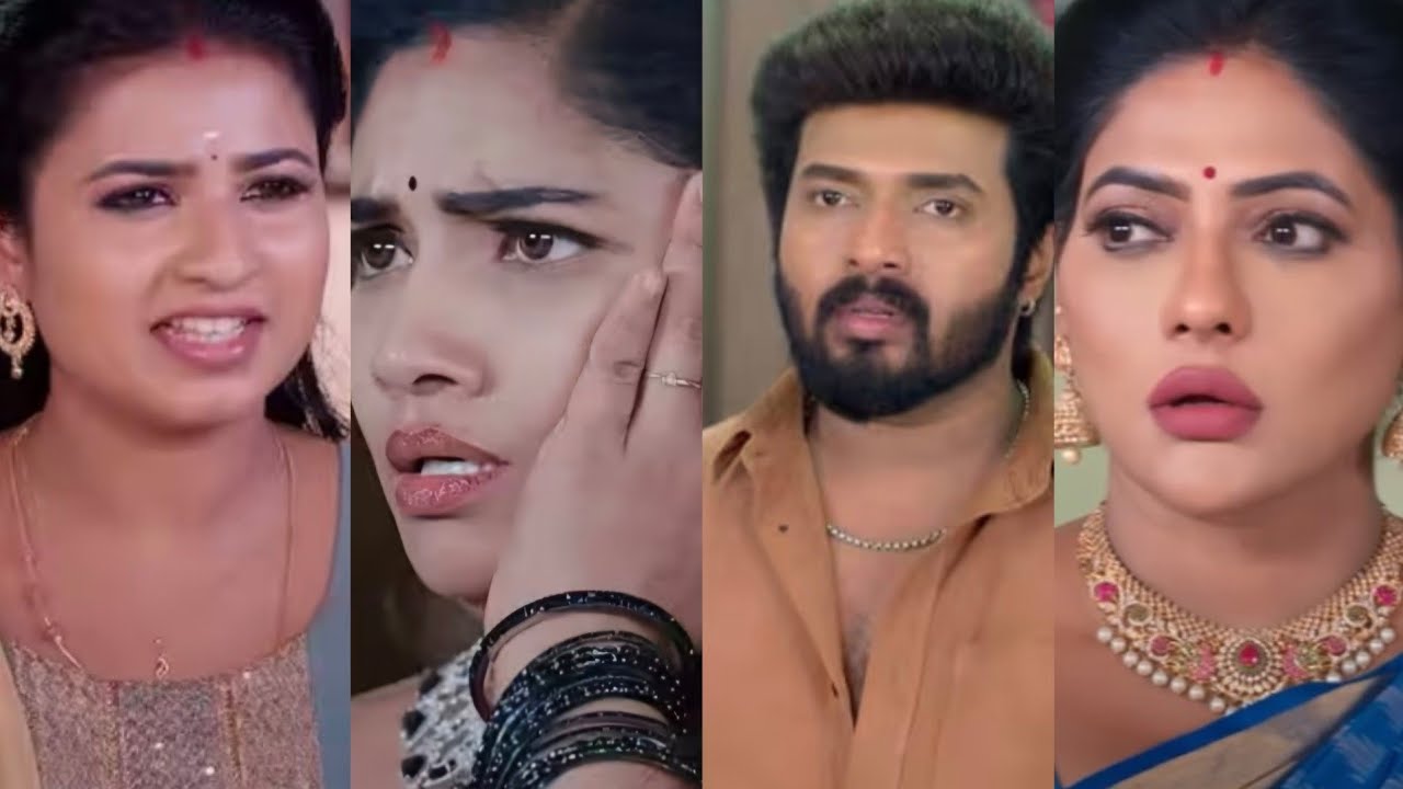 Karthigai Deepam Today Review கார்த்தி மீது திருட்டுப்பழி போட்ட சந்திராவை அடிவெளுத்த ரேவதி