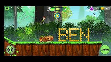Ben 10 Alien Run 3D Game//iOS & Android// part5