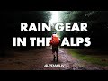 Rain Gear in the Alps